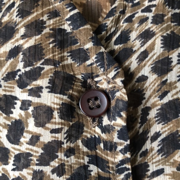 Bedo chiffon leopard blouse - Picture 4 of 7
